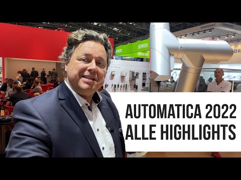 Alle Roboterneuheiten von der Automatica-Messe 2022 - Großer Messerundgang