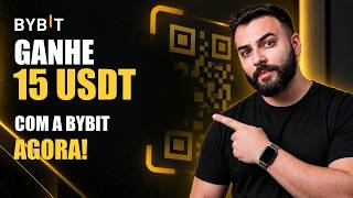 BYBIT PAY: GANHE 15 USDT com PIX! CORRE!