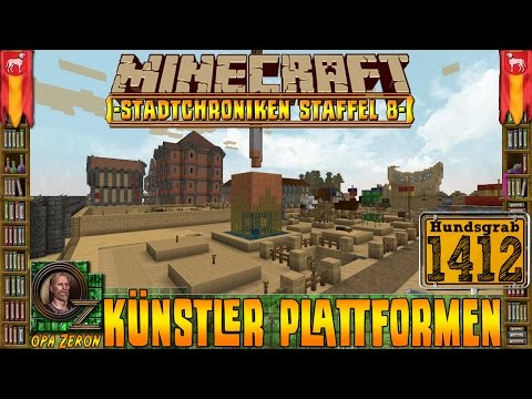 Minecraft #1412 -Stadtchroniken- Künstler Plattformen [HD+Deutsch]