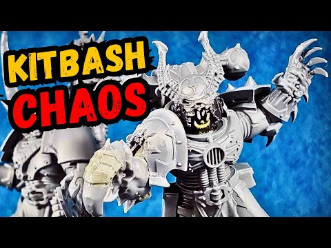 Kitbashing a Chaos Space Marine KillTeam