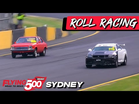 Roll Racing Sydney - 2000HP Cars at Flying 500 || Full Coverage [4K]