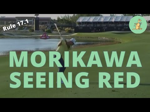 Collin Morikawa Seeing Red! - Golf Rules Explained