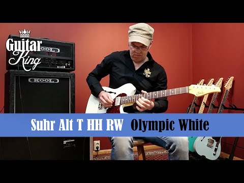 Suhr Alt T HH Olympic White RW - Looper CLean Rythm/Edge Melody  | GUITARKING