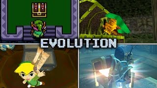 Evolution of Chest Opening & Item Get Animations in Zelda games (1986 - 2017)