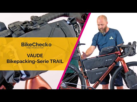 Vaude showcases bikepacking bags from the 2026 Trail series