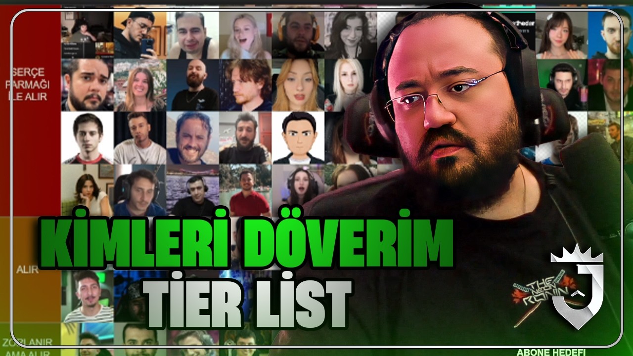 Jahrein "Kimleri Döverim" Tier List Yapıyor!