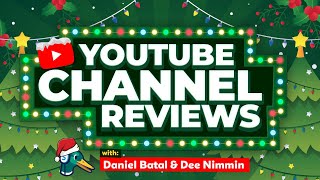 🎄 YouTube Channel Reviews - Learn How To GROW FASTER!