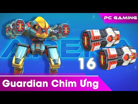 Mech Arena VN# 614| Guardian Bệ Tên Lửa 16 | Guardian Missile Rack 16