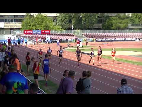 Bieg na 100m K - SERIA 2 - Małopolski Mityng Lekkoatletyczny -  I Ty możesz zostać Mistrzem