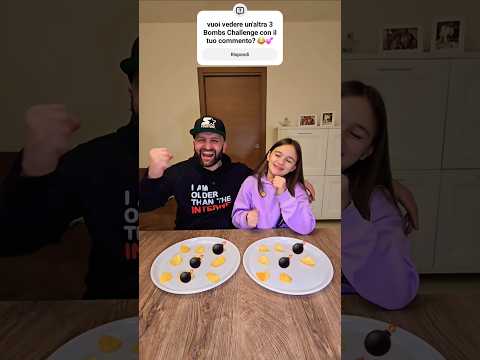 Se volevamo farlo apposta non ci saremmo riusciti 😂 3 Bombs Challenge con Papy per la prima volta 🤭💕