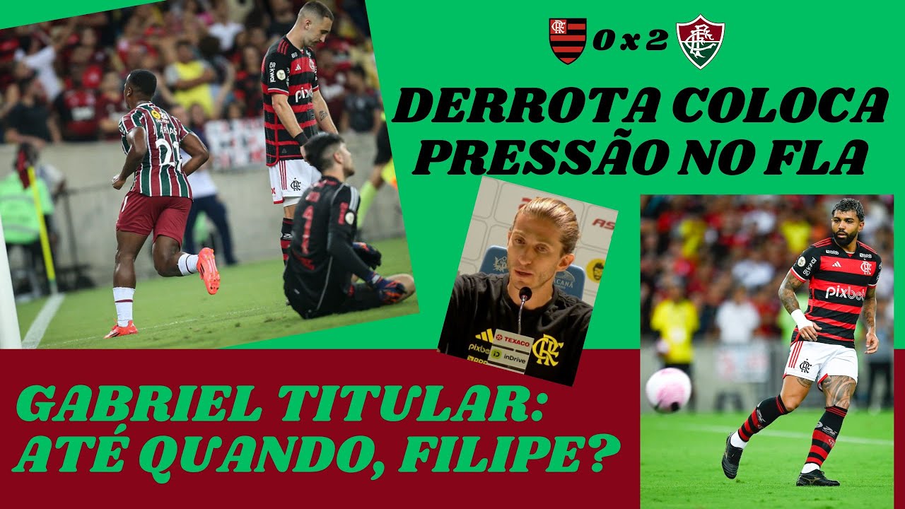Gabriel Barbosa: mais minutos, outra atuação pífia. Até quando Filipe Luís insistirá com ele no Fla?