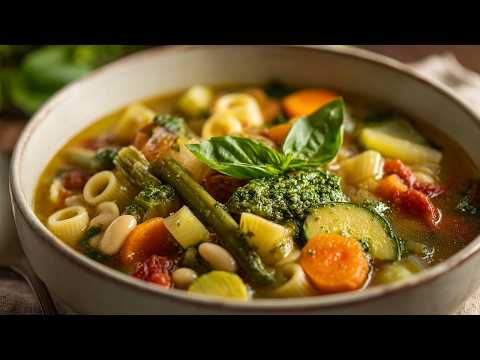 Il famoso minestrone alla genovese! Deliziosa e facile cena senza carne!
