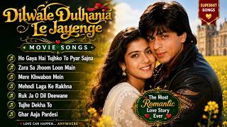 Download lagu Dilwale Dulhania Le Jayenge (1995) Movie Songs | Shah Rukh Khan & Kajol | Evergreen 90s Hits Jukebox mp3