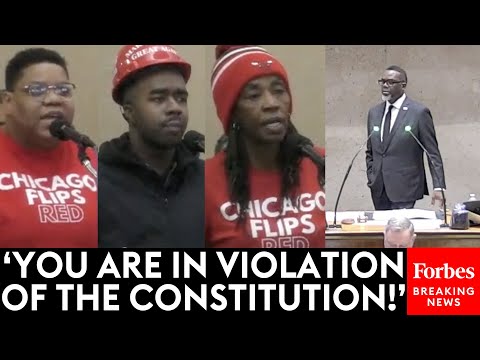 BREAKING NEWS: Sparks Fly As Citizen After Citizen Directly Confronts Chicago Mayor Brandon Johnson