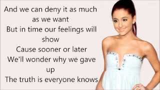 Ariana Grande - Almost Is Never Enough ft. Nathan Sykes - (Lyrics)