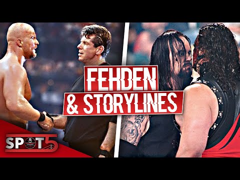 Top 5 Fehden & Storylines im Wrestling | SpotFIVE