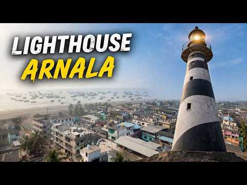 Virar, Arnala Gavatil Sarvat Uncha Lighthouse आणि किनाऱ्यावरच्या कोळी बांधवांसोबत गप्पा.