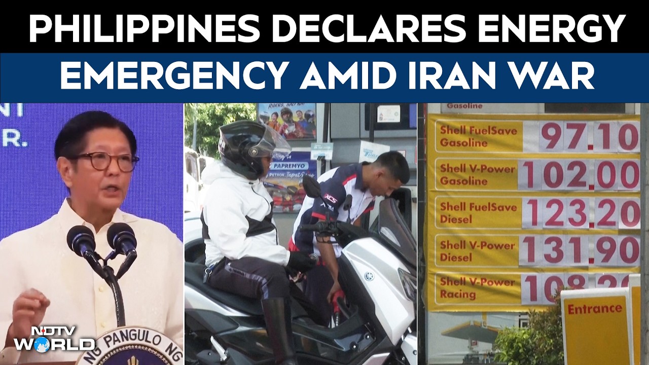 Iran War | Philippines Declares Energy Emergency Amid Middle East War # ...