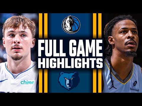 Dallas Mavericks vs Memphis Grizzlies - FULL GAME HIGHLIGHTS | November 7, 2025 NBA Cup