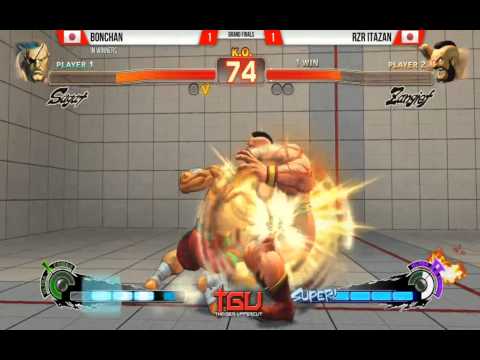THAIGER UPPERCUT 2014 Grand Final - USF4 - Bonchan vs Itazan