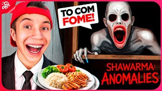 ABRI UM RESTAURANTE EM 2026 MAS ATRAÍ CLIENTES ESTRANHOS (Scary Shawarma Kiosk the ANOMALY)