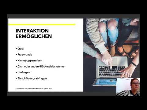 Wie plane ich ein Online-Seminar? - Präsentation "How to Online-Seminar"