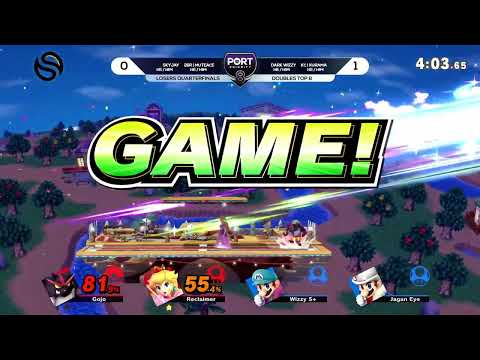 Kurama / Dark Wizzy vs Skyjay / MuteAce - Ultimate Doubles Losers Quarter-Final - Port Priority 8