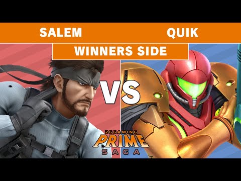 2GG: Prime Saga - Salem (Snake) vs MYR | QuiK (Samus) Winners Side - Smash Ultimate