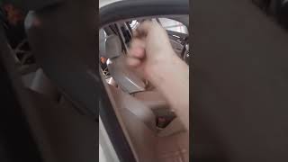 2011 Cadillac SRX quick interior disassembly for sunshade removal pt2