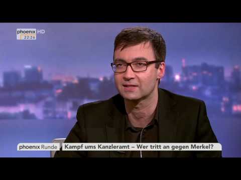 "Kampf ums Kanzleramt – Wer tritt an gegen Merkel?" - phoenix Runde vom 22.11.2016
