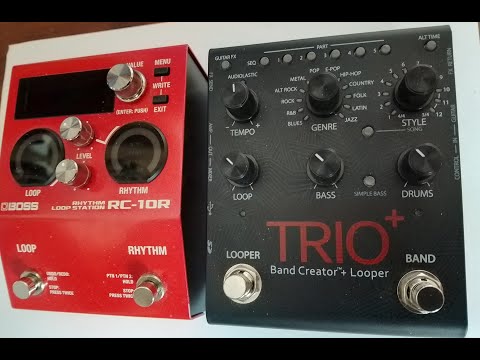 Digitech Trio + Or The Boss RC-10R? Two Awesome Pedals Compared