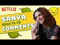 Sanya Malhotra Reacts To Trailer Comments | Kathal | Netflix India