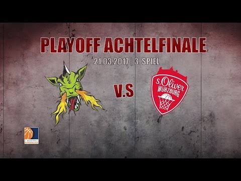 21.03.2017 | Playoff Achtelfinale Spiel 3 | Artland Dragons - TG s.Oliver Würzburg