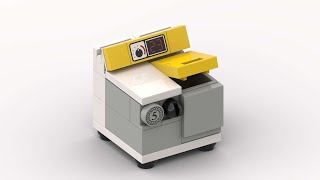 How to build LEGO Washing Machine -  LEGO MOCs