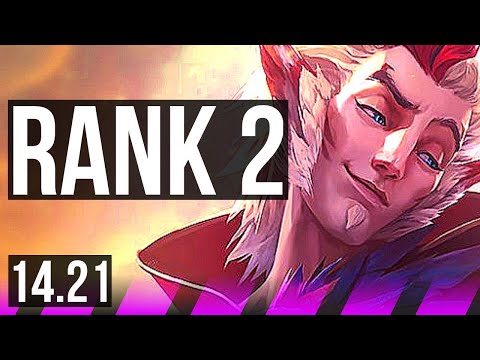 RAKAN & Xayah vs NAMI & Lucian (SUP) | Rank 2, Rank 1 Rakan, 0/4/24 | EUW Challenger | 14.21
