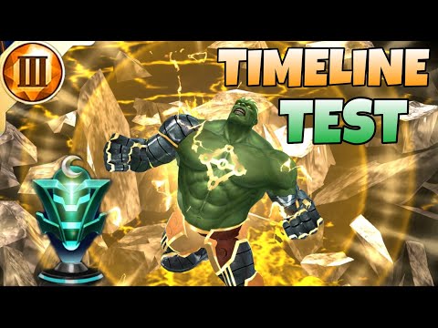 T3 "HULK" is a HARD SKIP for PvP? TIMELINE AUTO TEST // MARVEL FUTURE FIGHT // MFF / F2P