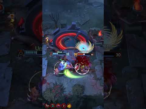 Ursa VS Legion Commander - Dota 2 Fighter #shorts #dota2 #dota2gameplay #dotafight #dota