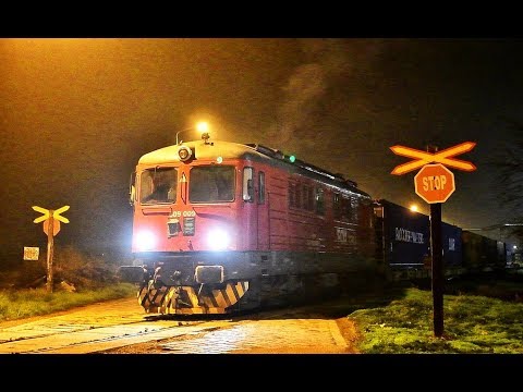 Nocturnal Freigt Trains in Oradea-Romania-Marfare-27.11.2019