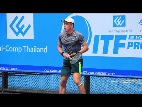 ITF Men's Circuit  True Arena Hua Hin  30 November 2017Tobias SIMONGER7 VS Jose STATHAMNZL2