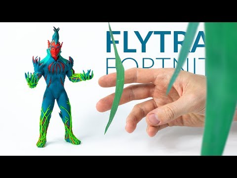 flytrap fortnite battle royale polymer clay tutorial - tuto fimo fortnite