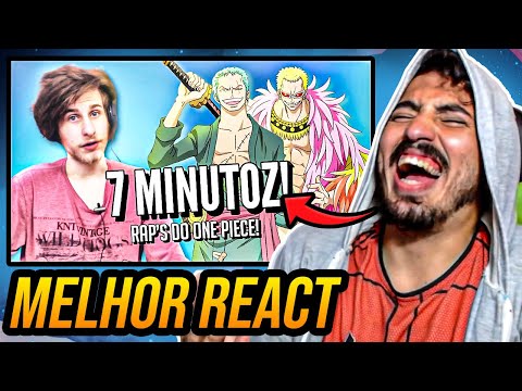 JANELA DA RUA REAGINDO AO RAP DO ZORO, DOFLAMINGO, SANJI E ACE (7 MINUTOZ) | Leozin React