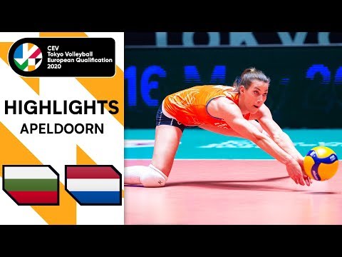Bulgaria vs. Netherlands - Highlights | CEV Women's Tokyo Volleyball Qualification 2020