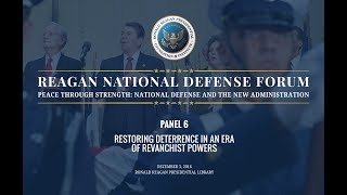 Panel 6 — 2016 Reagan National Defense Forum