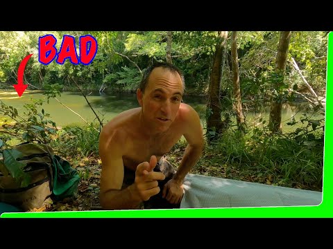 Solo Jungle Hoochie camping -  Massive shock! - Catch and Cook EP.549
