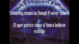 Metallica-Fade to black sub español e ingles