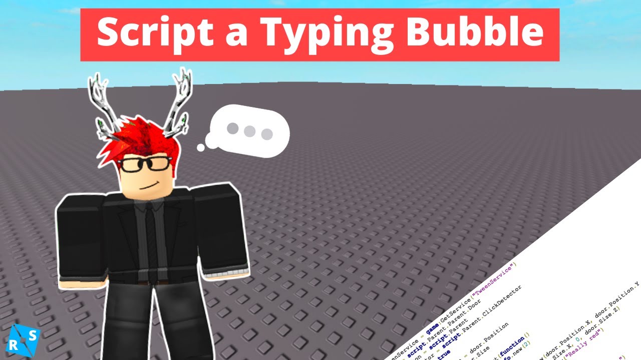 Roblox Scripting Tutorial: How to Script a Typing Bubble