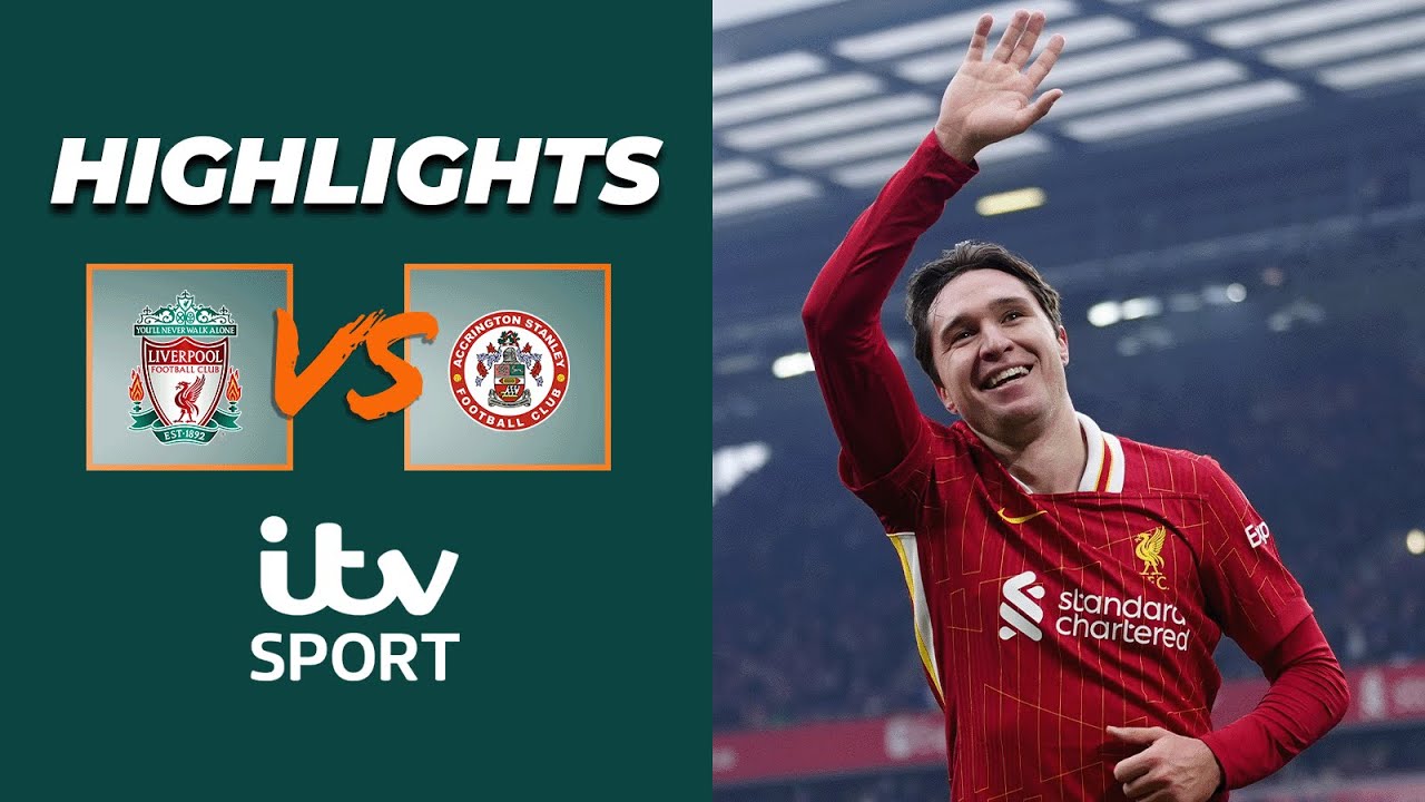 HIGHLIGHTS | Trent and Chiesa on the scoresheet! | Liverpool v Accrington Stanley | FA Cup 24/25