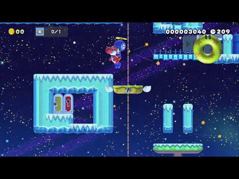little screen puzzle 4 by Basko - Super Mario Maker 2 - No Commentary 1bx 1by