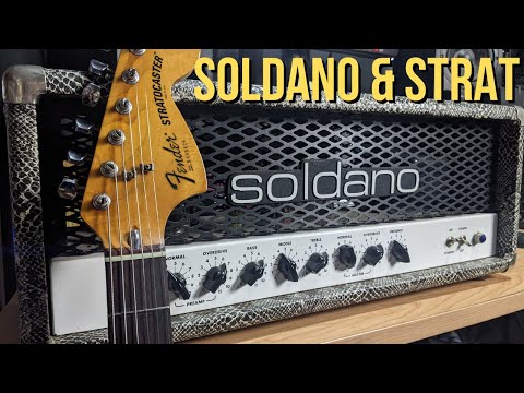SOLDANO & Strat  - AMAZING Low Gain Tones!