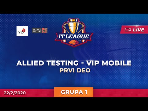 IT LIGA, 11. KOLO, GRUPA 1,  ALLIED TESTING - VIP MOBILE, prvi deo